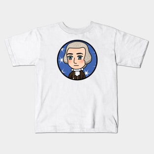 Patriot Portrait - Chibi George Washington Kids T-Shirt